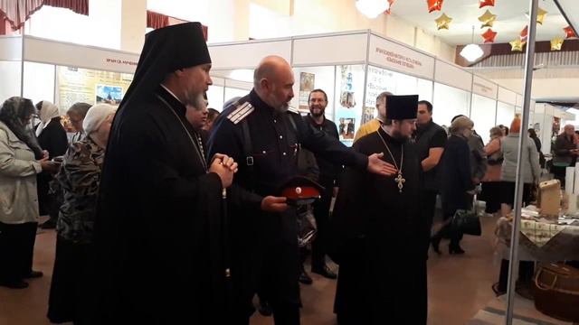 Презентация Руси Владыке Владимиру на открытии Ярмарки-выставки в г.Новокузнецк 11.10.2018г смотреть онлайн