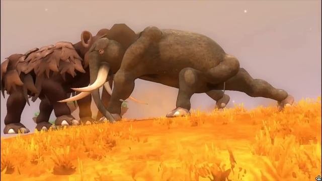 Mammoth vs Elephant | SPORE смотреть онлайн