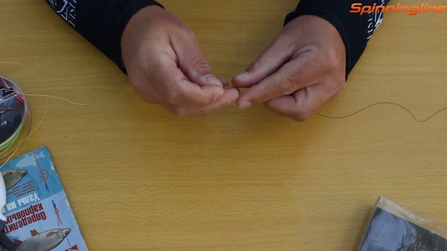 Как связать две лески смотреть онлайн