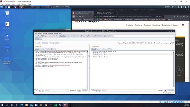 [SQL Injection] Retrieve data from another table смотреть онлайн