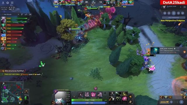AME [Faceless Void] Perpsective Fullgame vs 23savage Karl SERVER SEA Dota 2 смотреть онлайн
