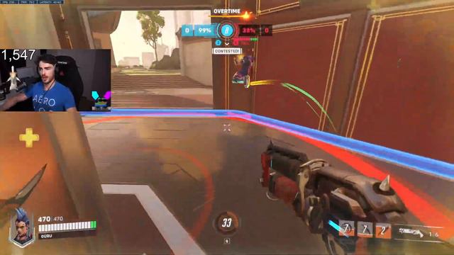 Overwatch 2 Best Tank Player GURU Playing New Hero Junkerqueen -Easy Win- смотреть онлайн