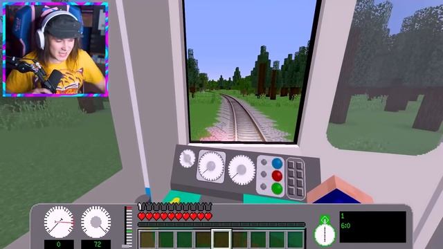 Самый Обычный ПОЕЗД в Майнкрафт... смотреть онлайн