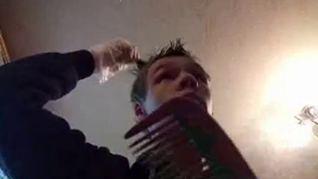 Как покрасится в зелёный цвет волос смотреть онлайн