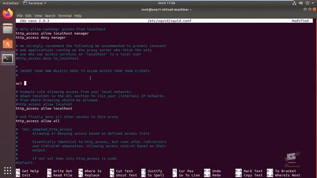 How to Setup Squid Proxy server on Ubuntu | Block websites in your client machine using Squid ACL. смотреть онлайн