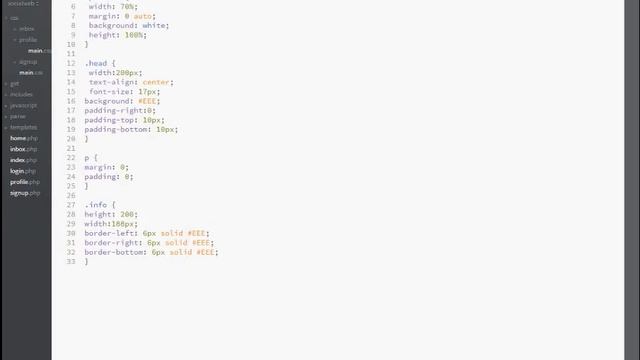How to make a social network part13 Starting the user profile page смотреть онлайн