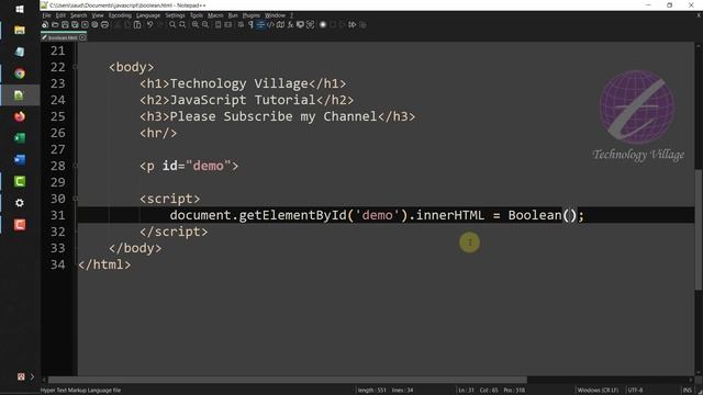 Booleans in JavaScript | Boolean JavaScript True False | JavaScript Tutorial Bangla - 13 смотреть онлайн