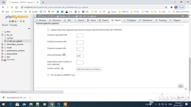 Import CSV file data in MySQL | Convert cell in a row of Excel | Maria DB | InnoDB смотреть онлайн