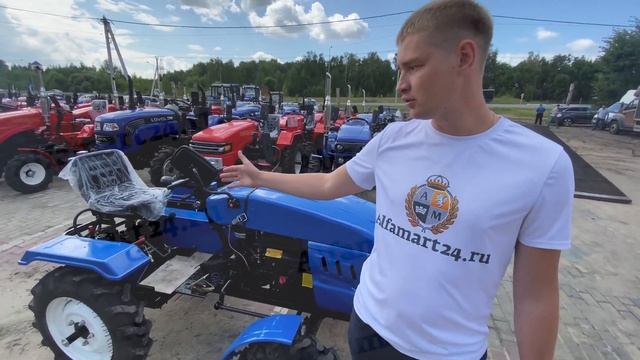 Минитрактор Русич Чувашпиллер Т 12 обзор прямо по склада! смотреть онлайн