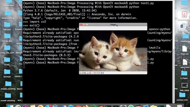 OpenCV Python Tutorials || Image And Video Analysis - part1 смотреть онлайн