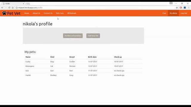 Pet Vet - Node JS Application with MongoDb and Express смотреть онлайн