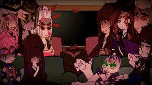 “UpperMoons + Muzan(DK) react to Nezuko Kamado” \|/ •XDTaffy• \|/ KNY/DS \|/ Part 2/5 | Re-Make