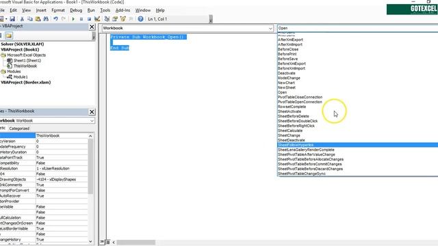 [VBA] How to Automatically Run Macro When an Excel Workbook is Opened смотреть онлайн