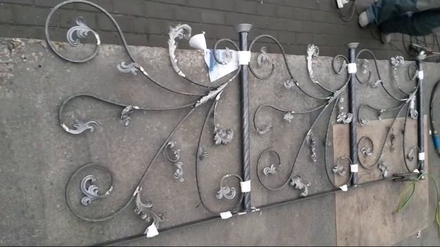 Холодная ковка Лестница с коваными перилами своими руками смотреть онлайн
