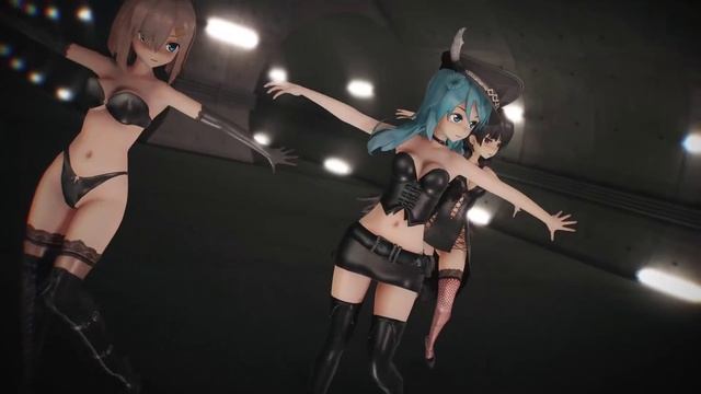 [MMD MUSIC VIDEO] Hamakaze and Urakaze and Isokaze - Conqueror смотреть онлайн