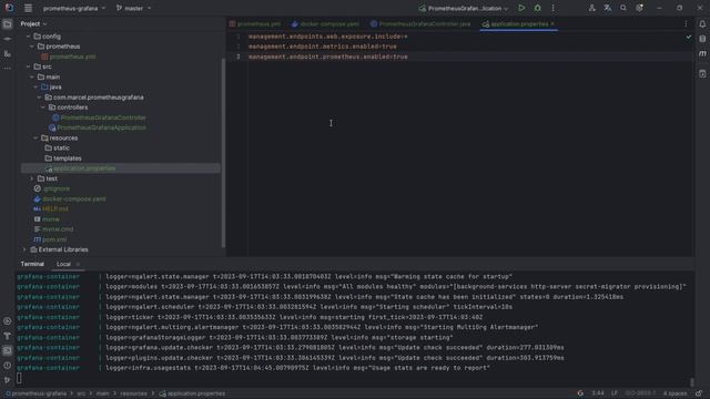 Quick Setup of Spring Boot Application Monitoring with Prometheus and Grafana. IN PRODUCTION. смотреть онлайн