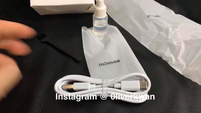 Xiaomi Enchen Hair Clipper / Trimmer Unboxing ** Instagram @0liverkwan