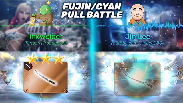 DFFOO GL Fujin & Cyan PULL BATTLE! (Jin Lee vs. Inkwelder - Tonberry Troupe) смотреть онлайн