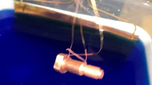 Гальваника. Меднение. Как сталь покрыть медью смотреть онлайн