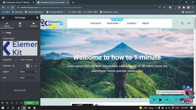 How to change site logo and title in elementor 2024 смотреть онлайн