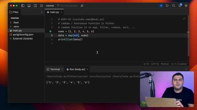 Anonim (Lambda) funksiyalar #kody_az смотреть онлайн