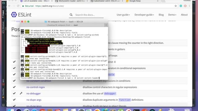 16- Webpack - ESlint (Darija) смотреть онлайн