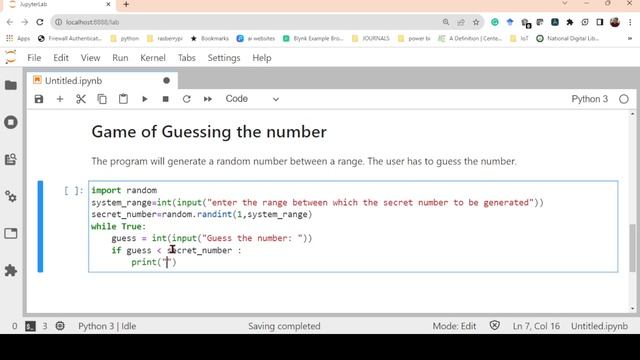 Python Guess the Number Game смотреть онлайн