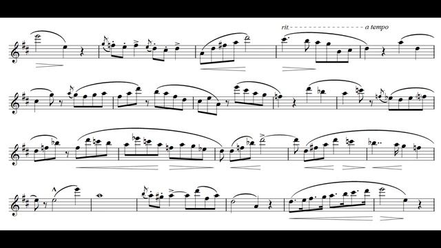 Concone 25 No.6 - Solo Eb Clarinet смотреть онлайн