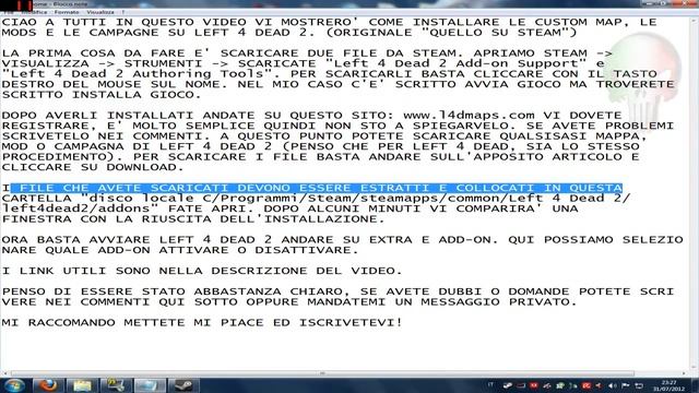 Tutorial - Come Installare mod, custom map, campagne su Left 4 Dead 2 (es. Deathcraft) смотреть онлайн