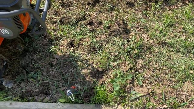 Husqvarna TF 338 часть.3 Как пашет культиватор мотоблок работа фрезами смотреть онлайн