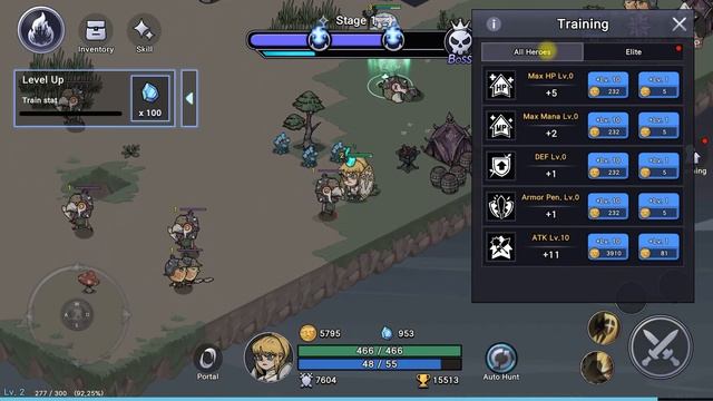 Heroes Never Die. AFK гриндилка с РПГ. Без мультиплеера. Играет в себя сама. Первый взгляд смотреть онлайн