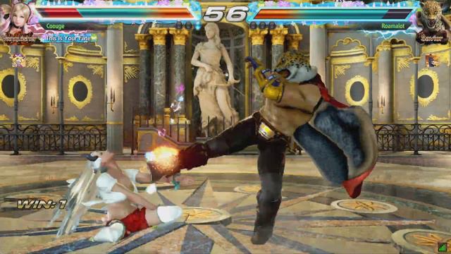 3670 - Tekken 7 - Coouge (Lucky Chloe) vs Roamalot (King) смотреть онлайн