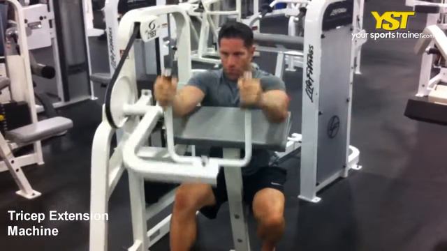 Tricep Extension Machine смотреть онлайн
