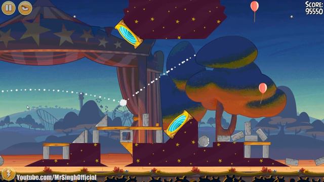 Angry Birds Seasons - Abra ca bacon 2-10 Walkthrough 3-Stars Highscore Abra ca bacon Level 2-10 смотреть онлайн