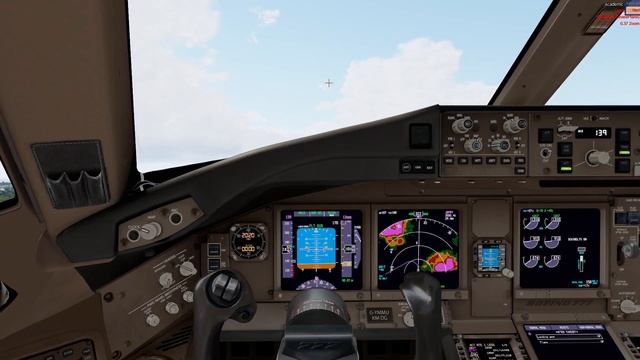 (P3DV5.4) Simulation Flight MYNN-MWCR Boeing 777-200ER RR смотреть онлайн