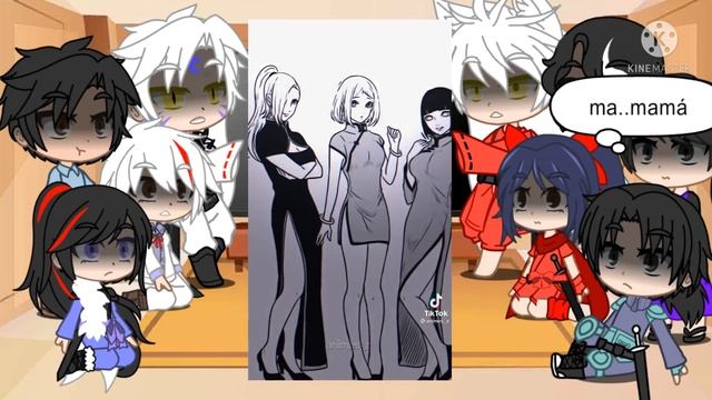 Inuyasha y sus hijos reaccionan a aome, sango,rin son kunoichis (Naruto) смотреть онлайн