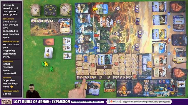 Lost Ruins of Arnak - Solo Playthrough with expansion смотреть онлайн