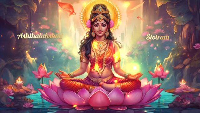 BRING ABUNDANCE, LUCK & PROSPERITY IN LIFE || ASHTHALAKSHMI STOTRAM || DIVINE CHANTS OF THE GODDESS смотреть онлайн
