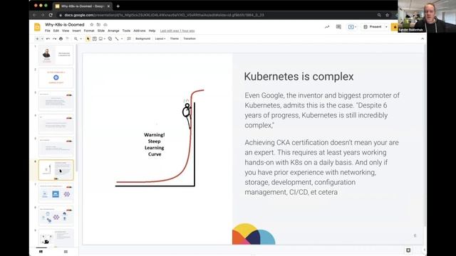 Why Kubernetes is Doomed to Fail смотреть онлайн