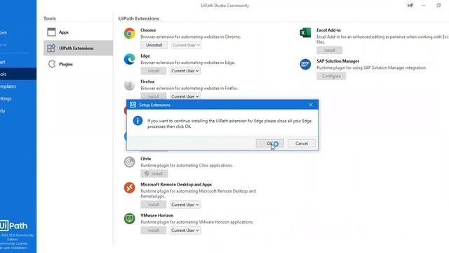 How to install Chrome Extension and Microsoft Edge Extension and also Java Extension for Uipath. смотреть онлайн