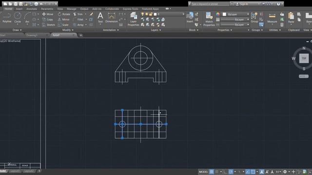 Autodesk AutoCAD 2019 Drawing1 dwg 2019 04 26 23 01 40 смотреть онлайн