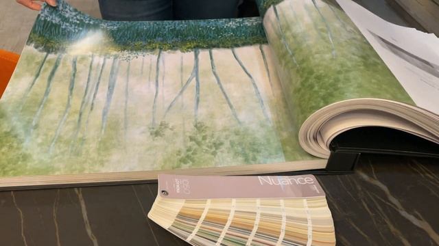 Коллекция флизелиновых панно "Пейзаж II" от российской фабрики Loymina смотреть онлайн