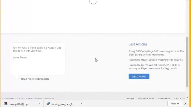 how to fix error MSVCR110.dll in farcry 3 смотреть онлайн