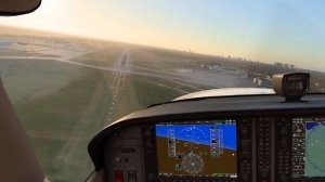 X-Plane 12 - Полет по Кругу на C172S в IVAO