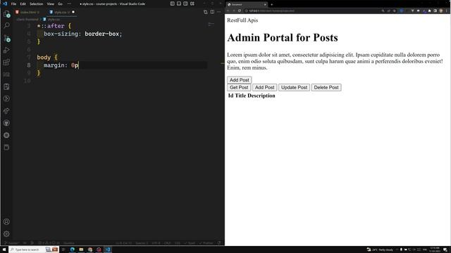 68. Build the HTML For the Add Post and Update post modal - AJAX смотреть онлайн