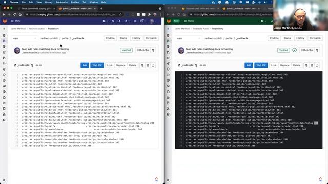 Rewrites, splats and placeholder support for GitLab Pages смотреть онлайн