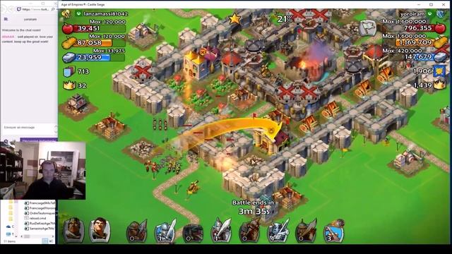 Age of empires Castle Siege How to win easy Age 9 with Belisarius and Conrad смотреть онлайн
