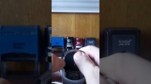 замена клише автоматической печати