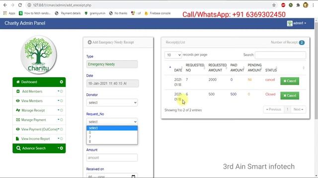 Web application for Charity and Trusts | PHP Projects | 3rdainsmart смотреть онлайн