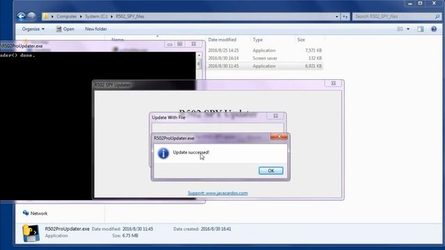 JavaCardOS R502 SPY smartcard reader upgrade video смотреть онлайн